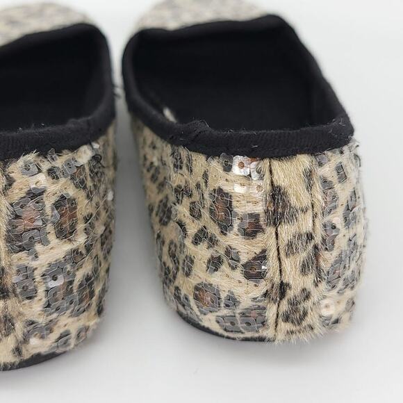 Betsey Johnson Leopard Slippers Womens Estimated Size 6 Based On Measurements - Picture 7 of 16